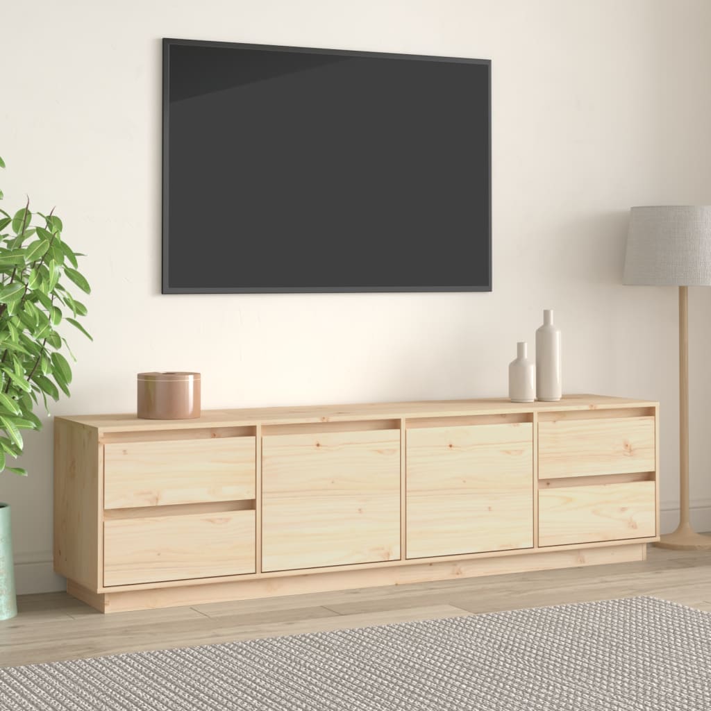 TV-Schrank - Sideboard - Fernsehschrank - Lowboard - Massivholz Kiefer - 176 cm
