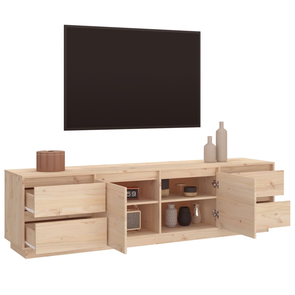 TV-Schrank - Sideboard - Fernsehschrank - Lowboard - Massivholz Kiefer - 176 cm