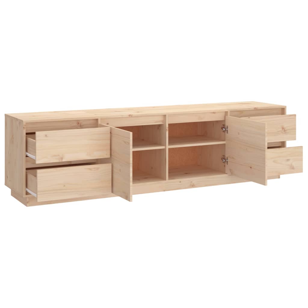 TV-Schrank - Sideboard - Fernsehschrank - Lowboard - Massivholz Kiefer - 176 cm