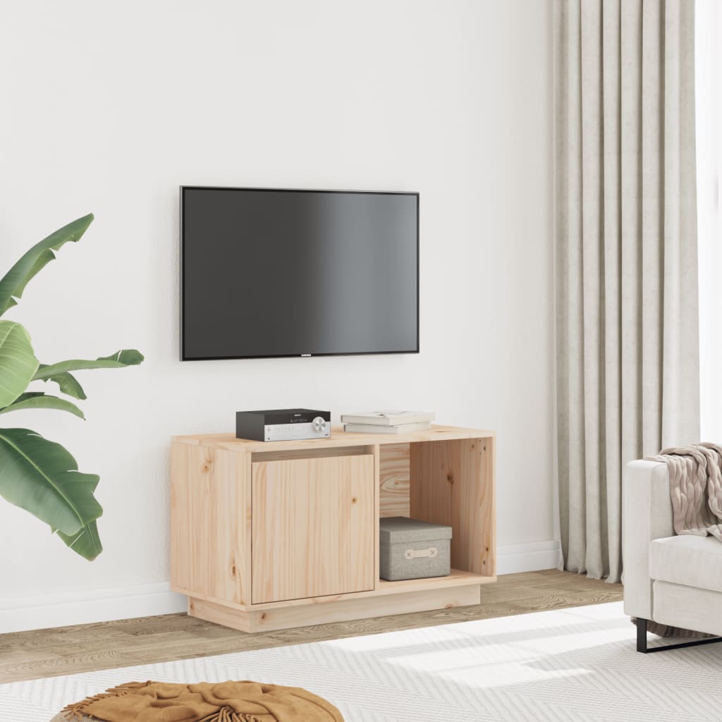 TV-Schrank - Lowboard - Fernsehtisch - Sideboard - variable Türmontage - 74 cm