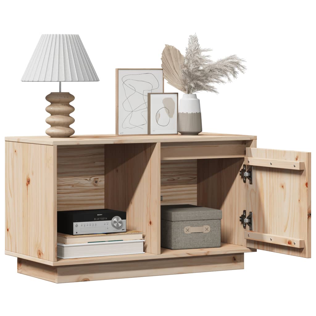 TV-Schrank - Lowboard - Fernsehtisch - Sideboard - variable Türmontage - 74 cm