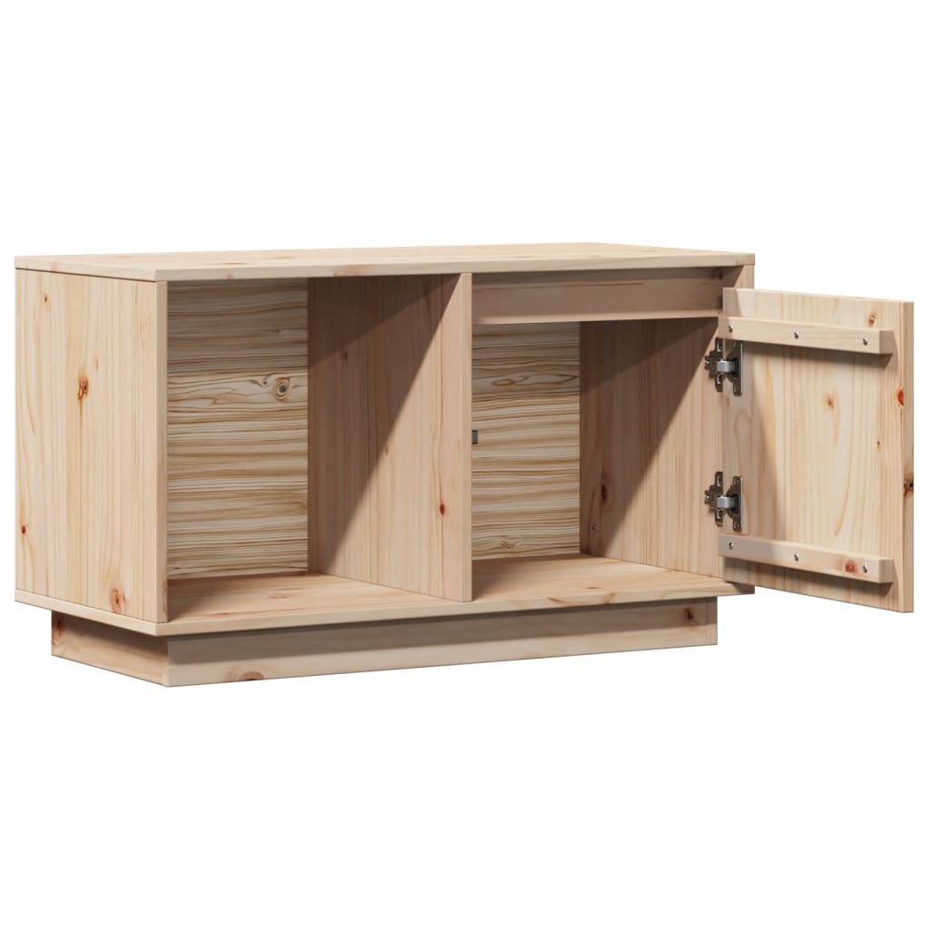TV-Schrank - Lowboard - Fernsehtisch - Sideboard - variable Türmontage - 74 cm