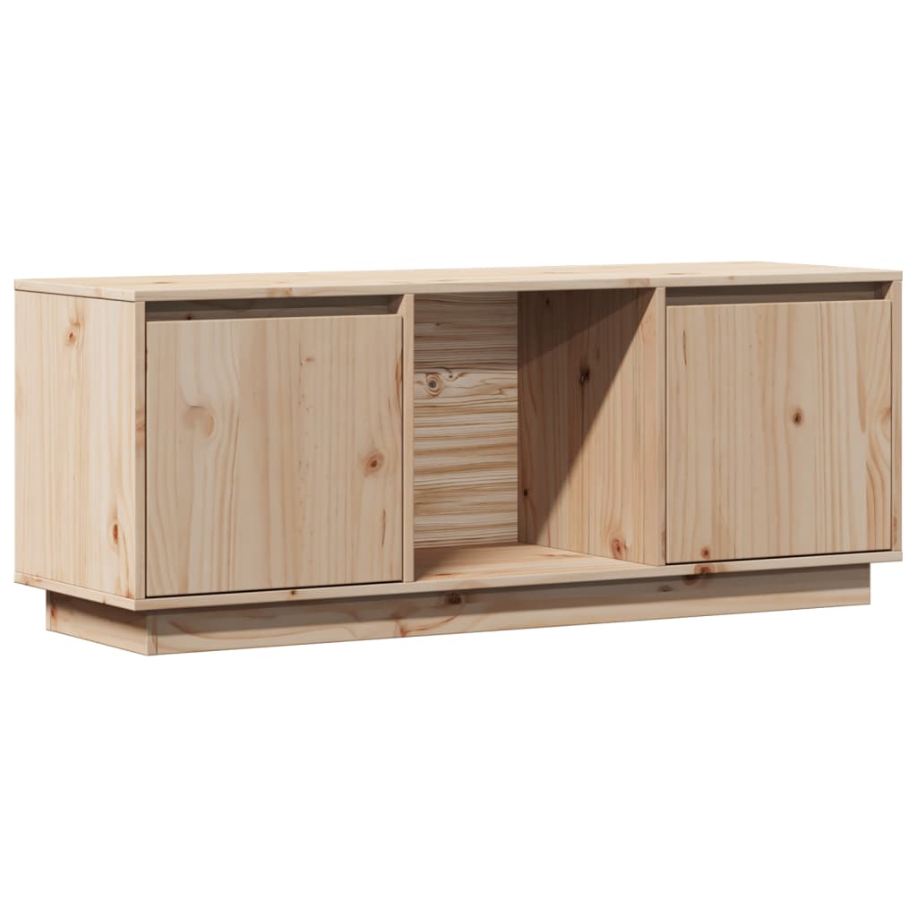 Moderner TV-Schrank aus Kiefernholz - Lowboard - Fernsehschrank - Sideboard