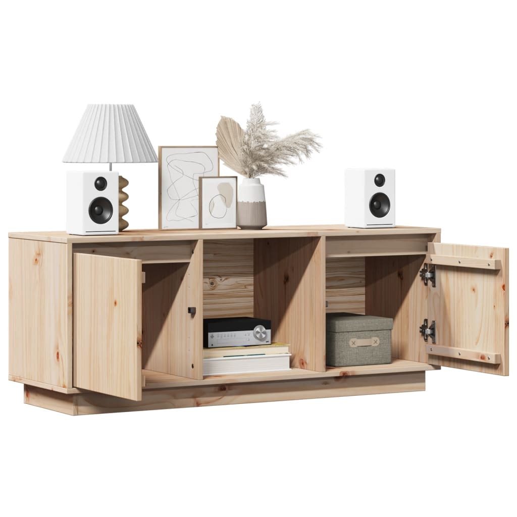 Moderner TV-Schrank aus Kiefernholz - Lowboard - Fernsehschrank - Sideboard