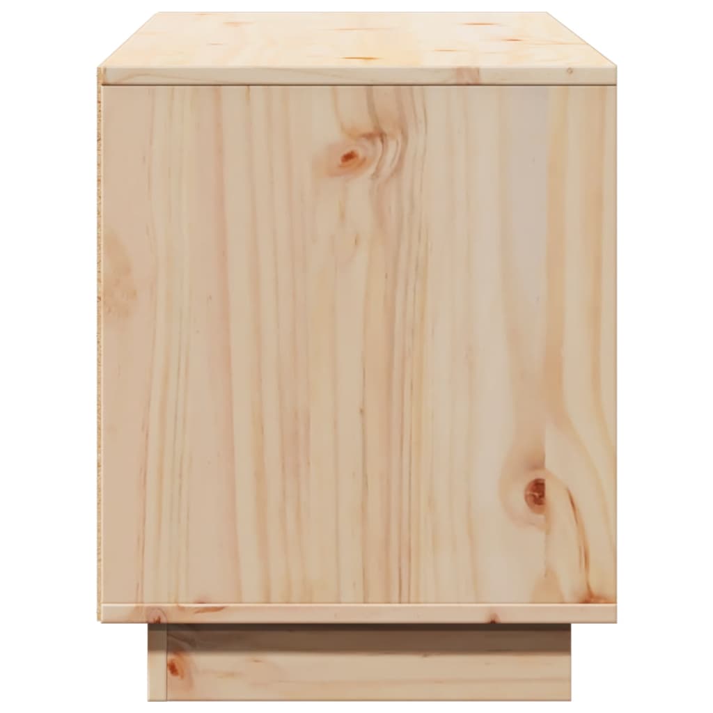 Moderner TV-Schrank aus Kiefernholz - Lowboard - Fernsehschrank - Sideboard