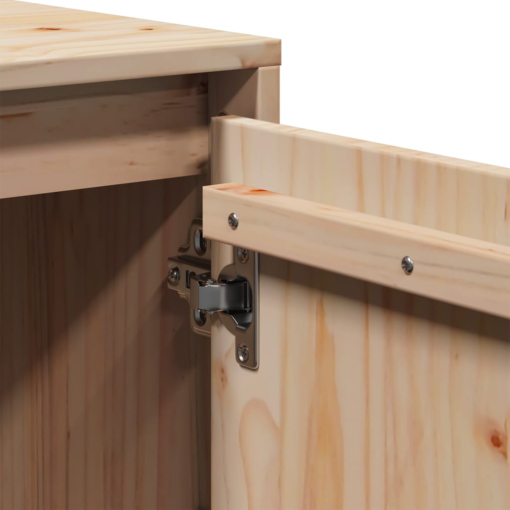Moderner TV-Schrank aus Kiefernholz - Lowboard - Fernsehschrank - Sideboard
