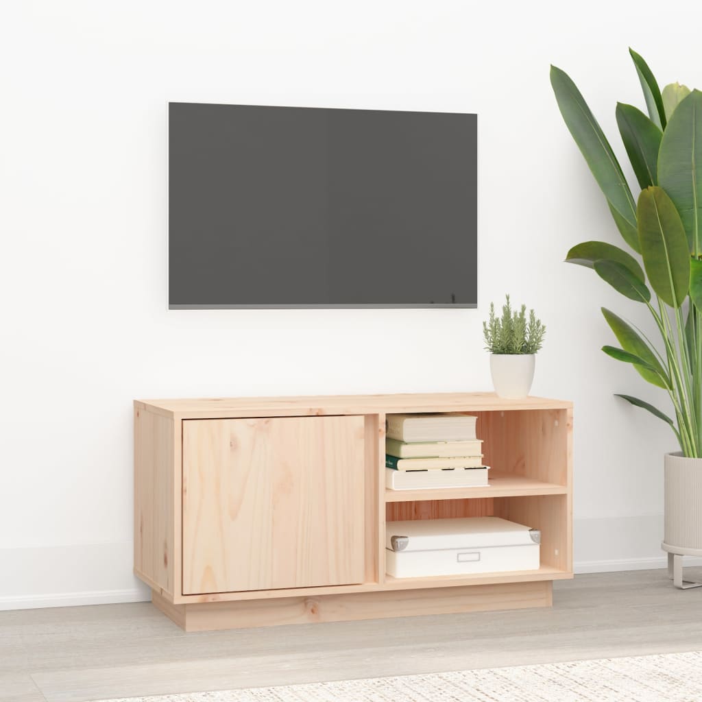 Stabiler Fernsehschrank - Lowboard - Sideboard - TV-Schrank - 80 x 35 x 40,5 cm
