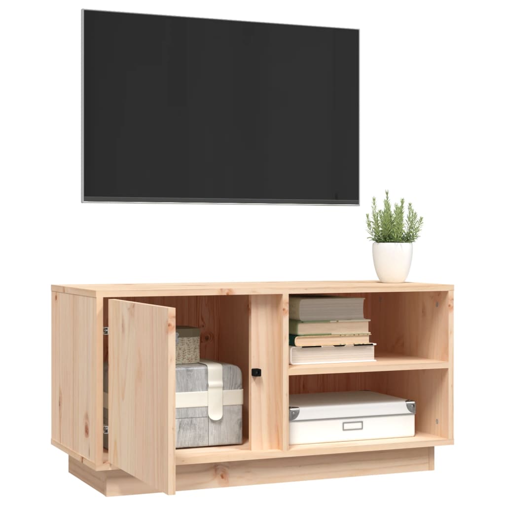 Stabiler Fernsehschrank - Lowboard - Sideboard - TV-Schrank - 80 x 35 x 40,5 cm