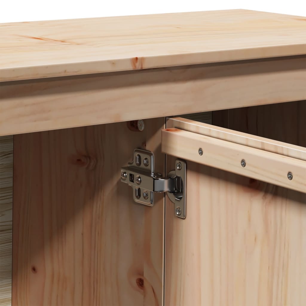 Lowboard aus Kiefernholz - Fernsehtisch - Sideboard - TV-Schrank - Sideboard