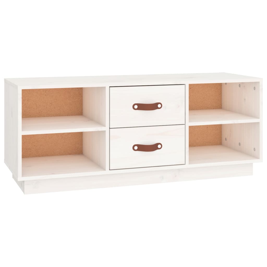 Fernsehschrank aus Kiefernholz - TV-Schrank - Lowboard - Mediaschrank - 100 cm