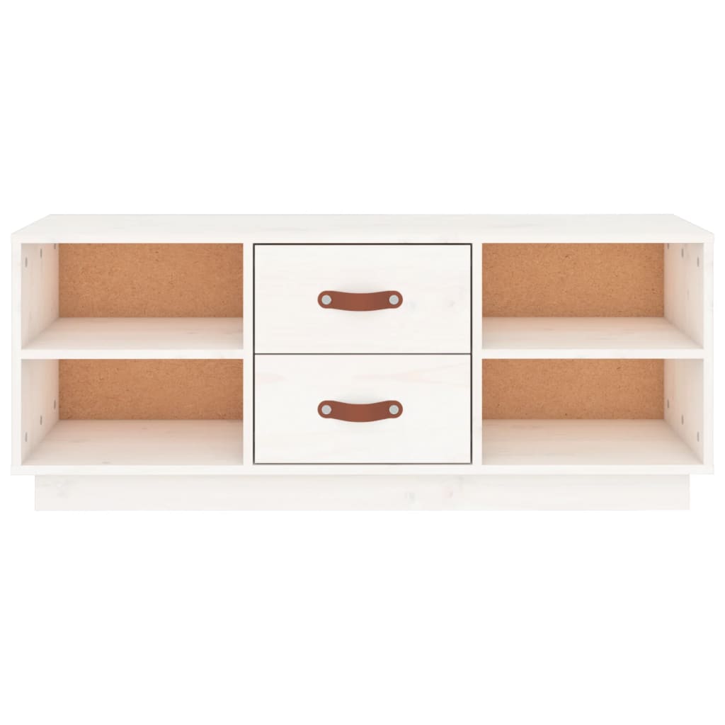 Fernsehschrank aus Kiefernholz - TV-Schrank - Lowboard - Mediaschrank - 100 cm