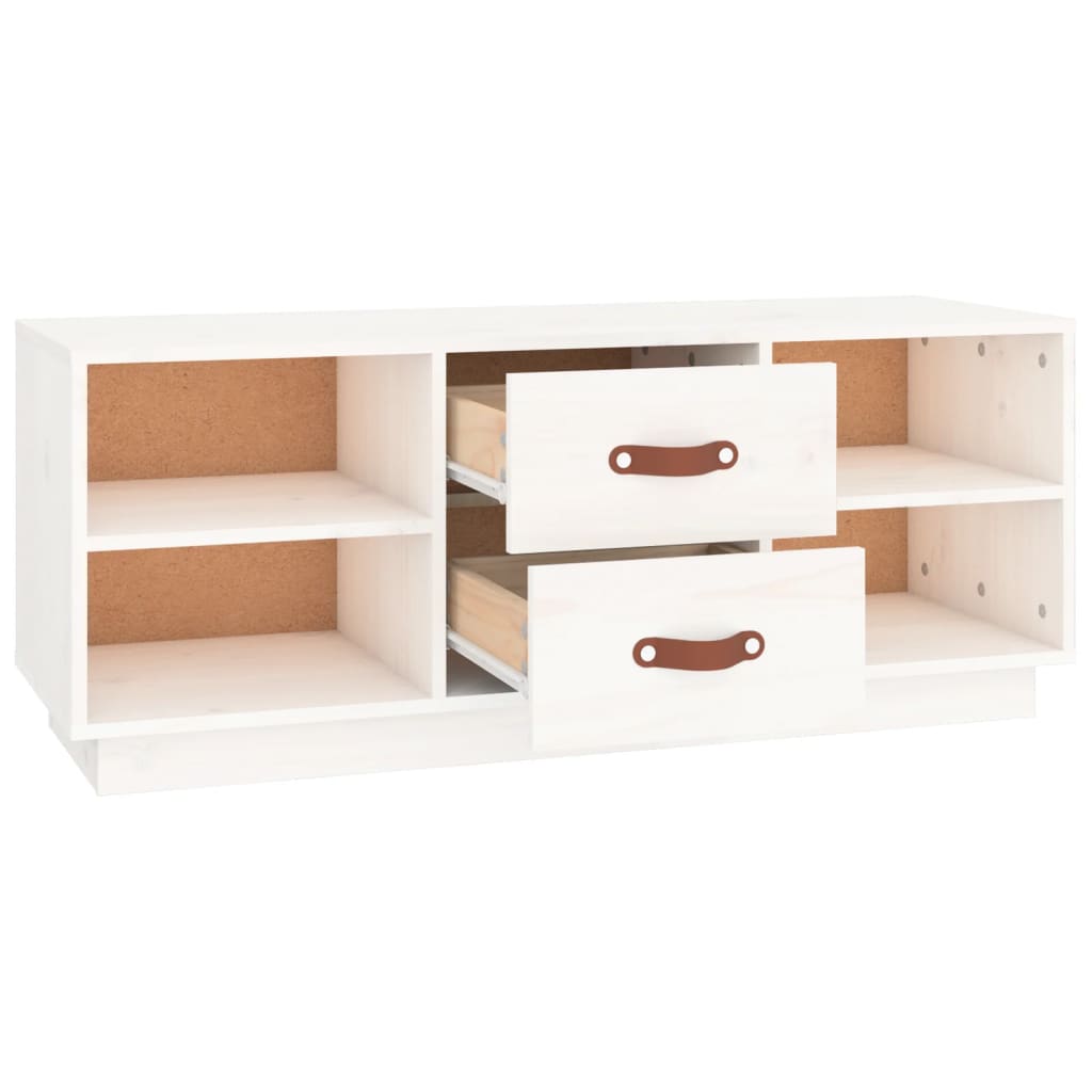 Fernsehschrank aus Kiefernholz - TV-Schrank - Lowboard - Mediaschrank - 100 cm