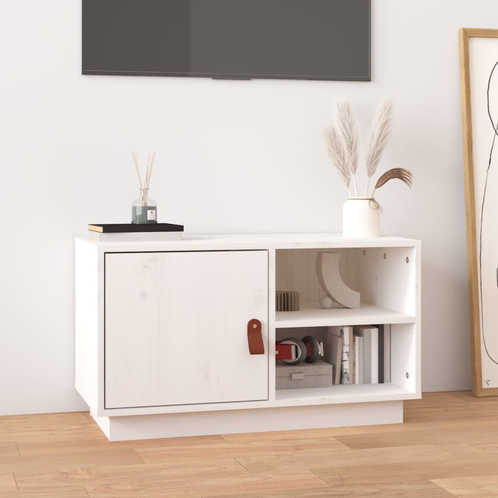 Kompakter Fernsehtisch - Massivholz - Lowboard - TV-Schrank - Meidaboard - 70 cm