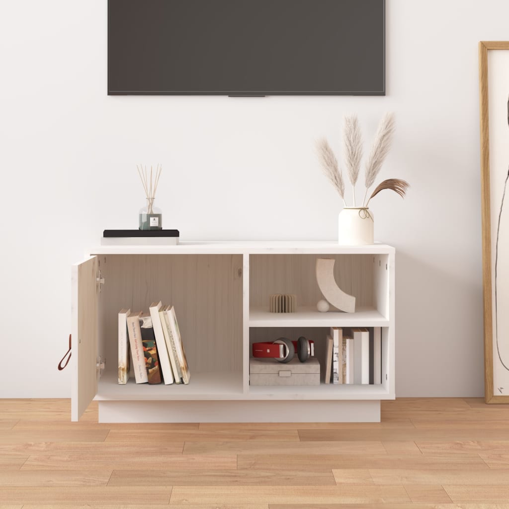 Kompakter Fernsehtisch - Massivholz - Lowboard - TV-Schrank - Meidaboard - 70 cm