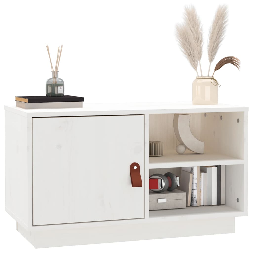 Kompakter Fernsehtisch - Massivholz - Lowboard - TV-Schrank - Meidaboard - 70 cm
