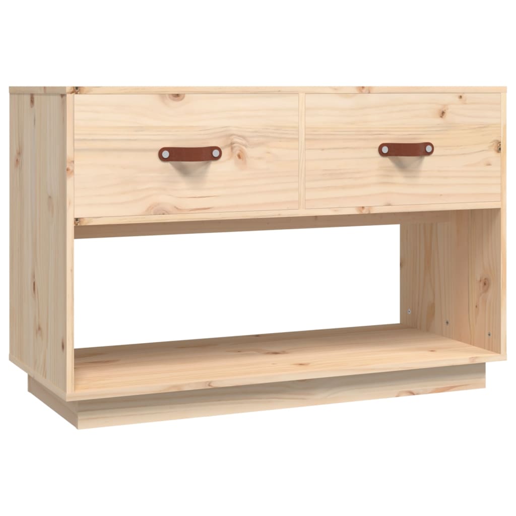 TV-Schrank - TV-Lowboard aus massivem Kiefernholz für Wohnzimmer - TV-Board