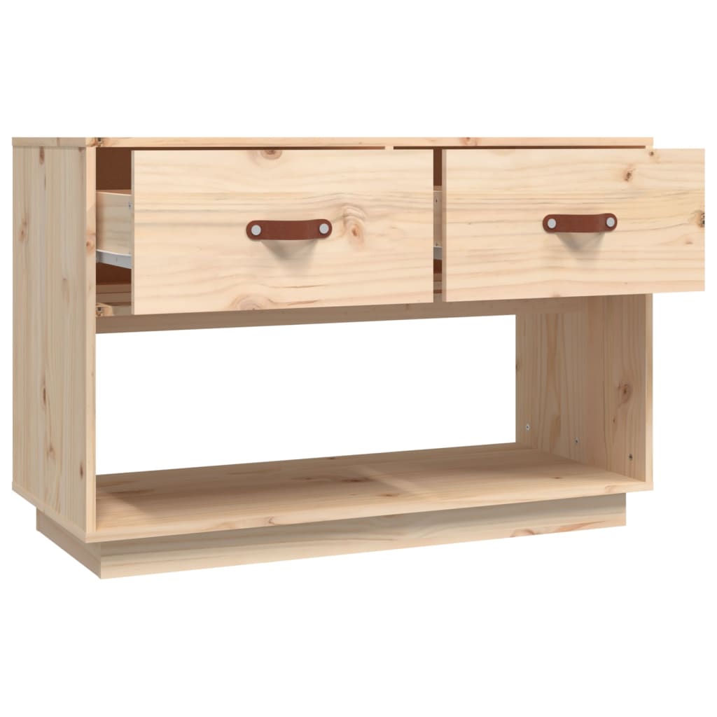 TV-Schrank - TV-Lowboard aus massivem Kiefernholz für Wohnzimmer - TV-Board