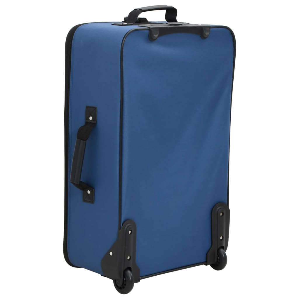 Reise-Set 5-teilig – Rollkoffer S/M/L, Reisetasche, Kulturtasche, platzsparend