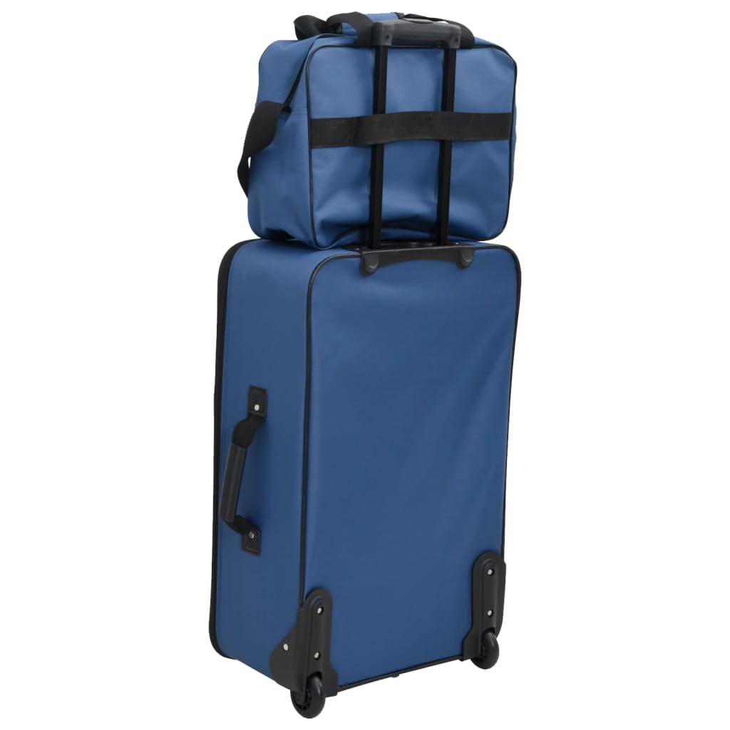 Reise-Set 5-teilig – Rollkoffer S/M/L, Reisetasche, Kulturtasche, platzsparend