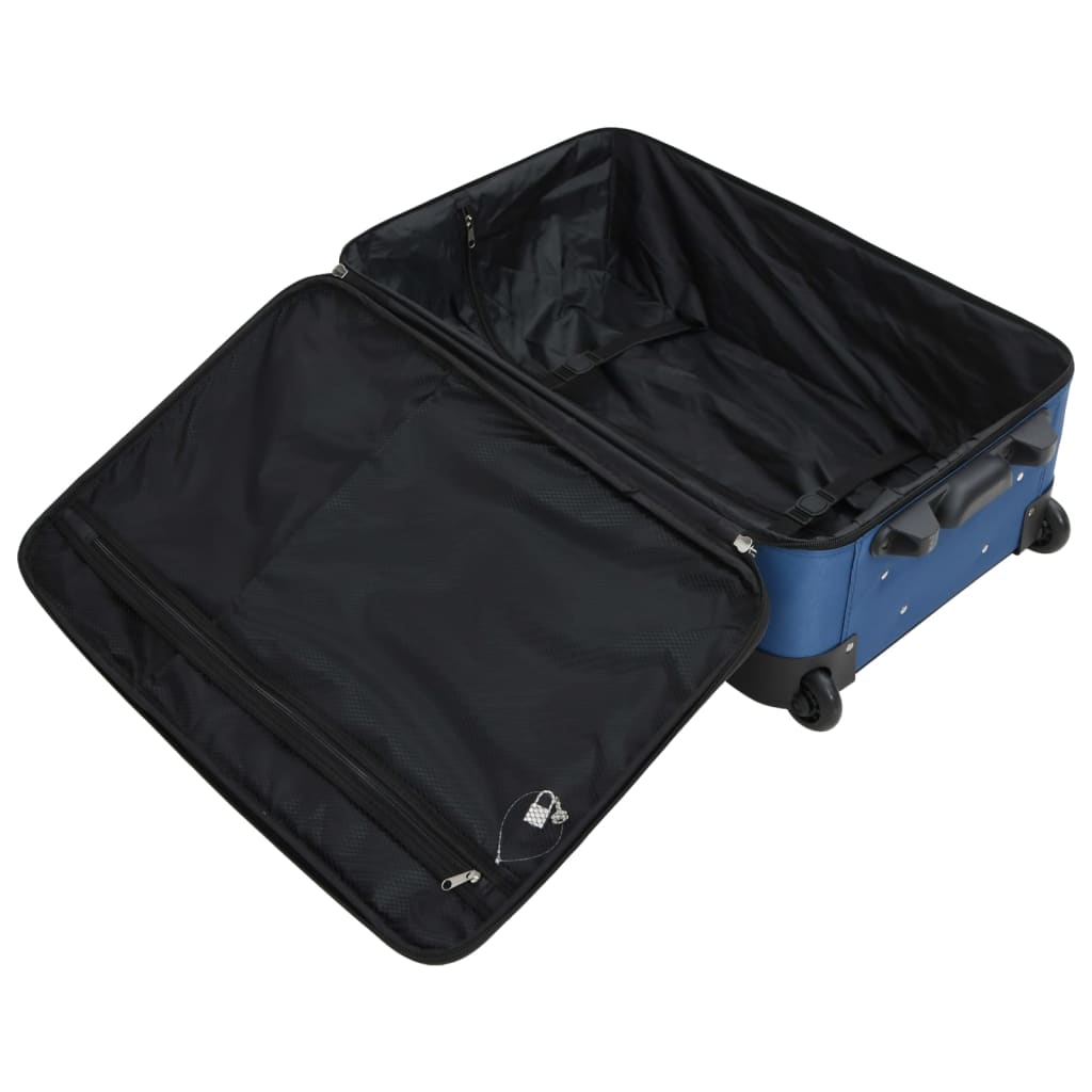 Reise-Set 5-teilig – Rollkoffer S/M/L, Reisetasche, Kulturtasche, platzsparend