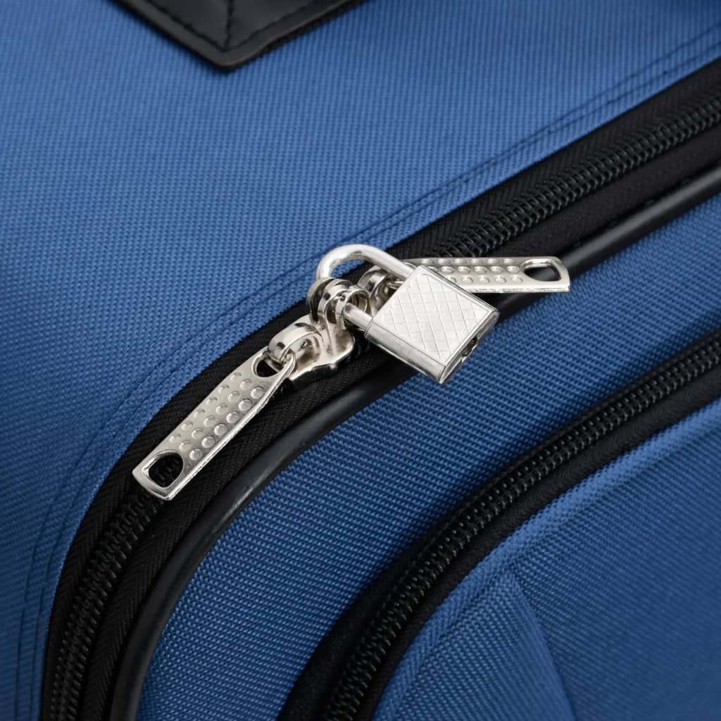 Reise-Set 5-teilig – Rollkoffer S/M/L, Reisetasche, Kulturtasche, platzsparend
