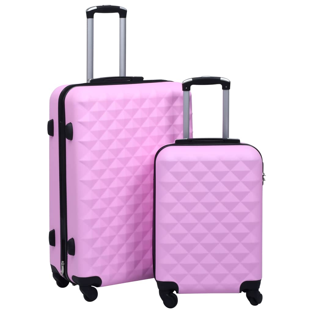Hartschalen-Trolley 2er Set – Rollen, Sicherheitsschloss, langlebig und praktisch