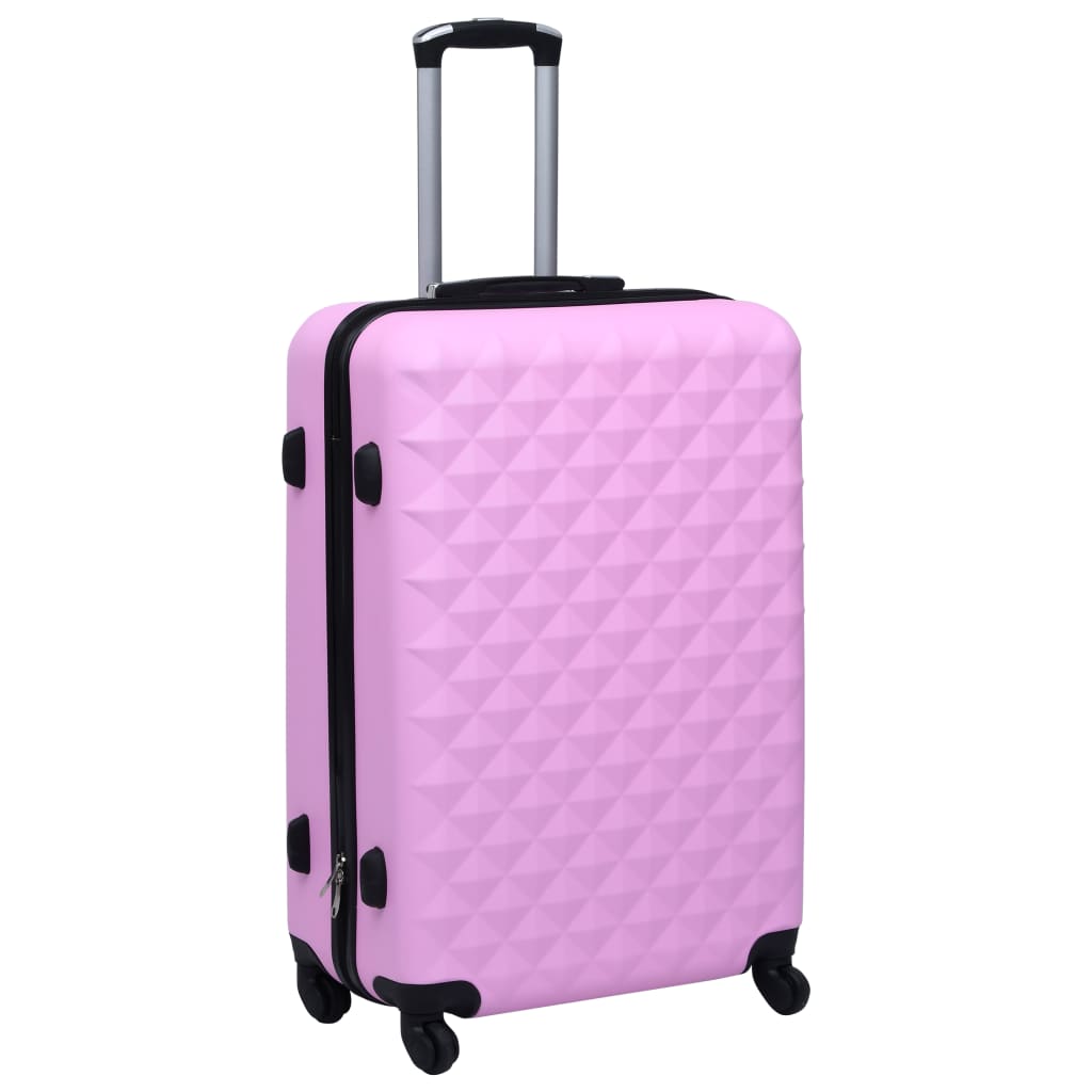 Hartschalen-Trolley 2er Set – Rollen, Sicherheitsschloss, langlebig und praktisch