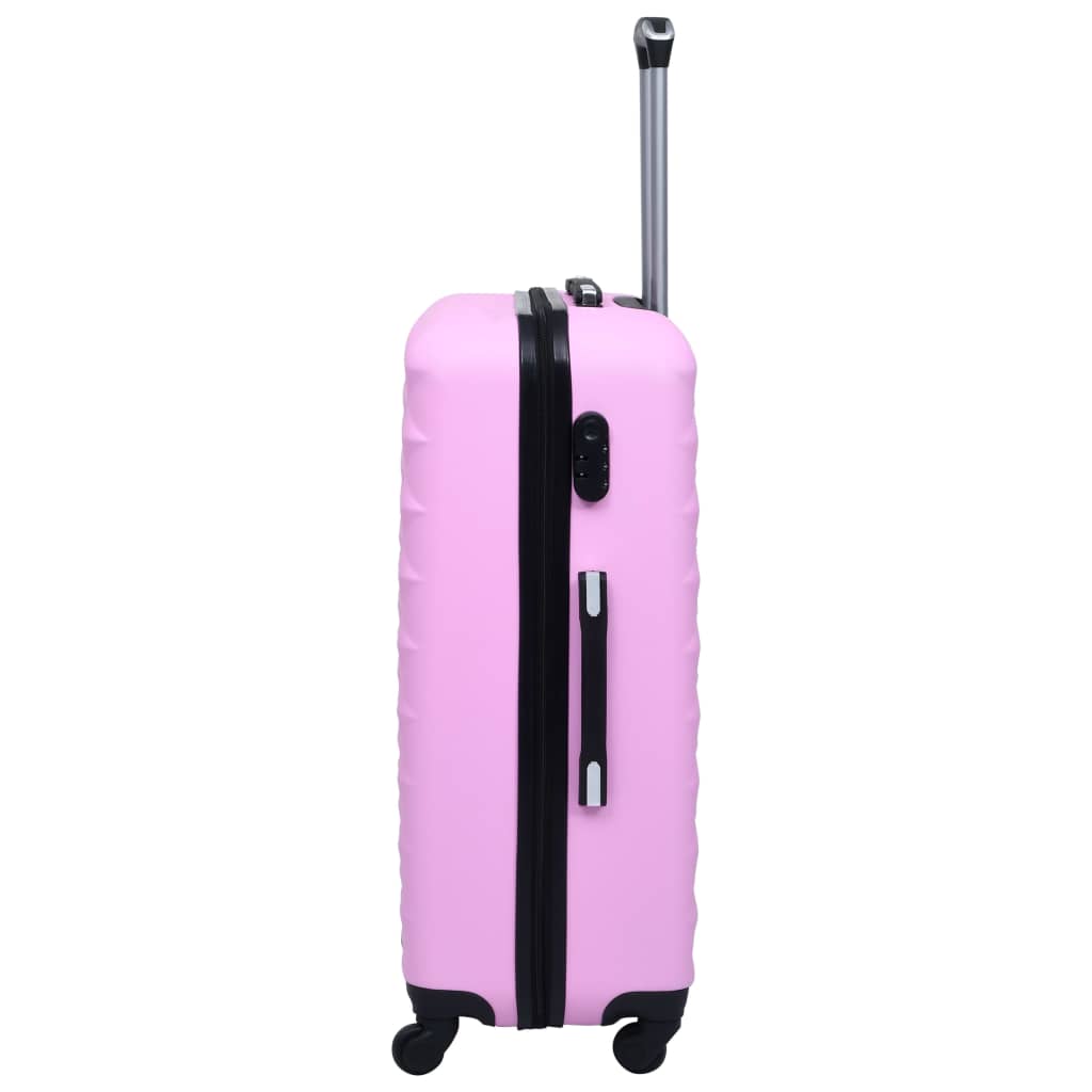 Hartschalen-Trolley 2er Set – Rollen, Sicherheitsschloss, langlebig und praktisch