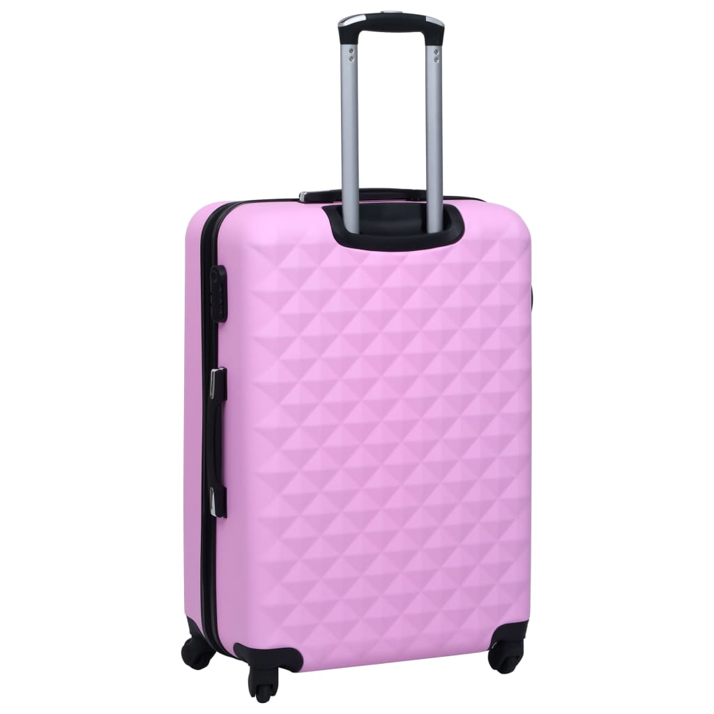 Hartschalen-Trolley 2er Set – Rollen, Sicherheitsschloss, langlebig und praktisch