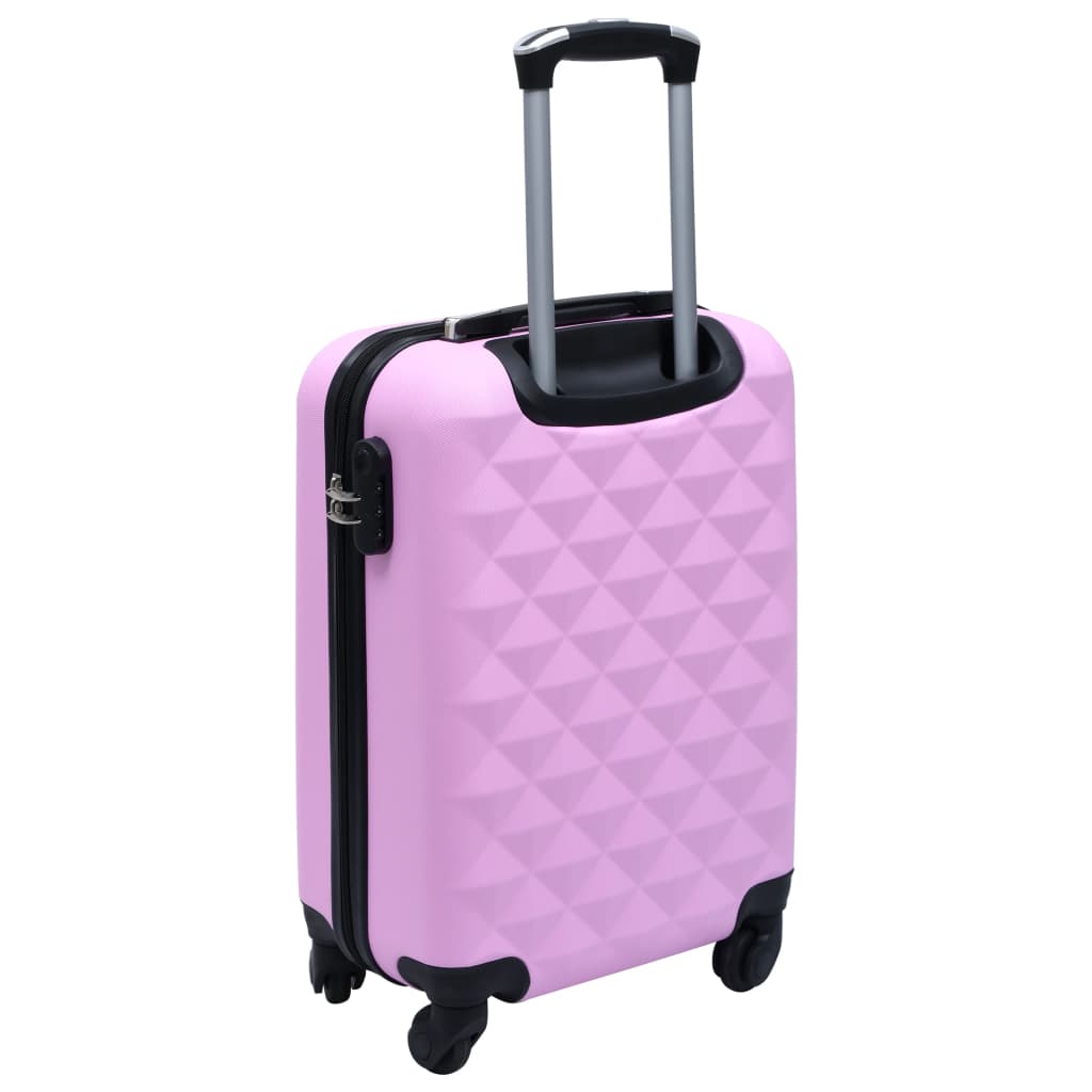 Hartschalen-Trolley 2er Set – Rollen, Sicherheitsschloss, langlebig und praktisch