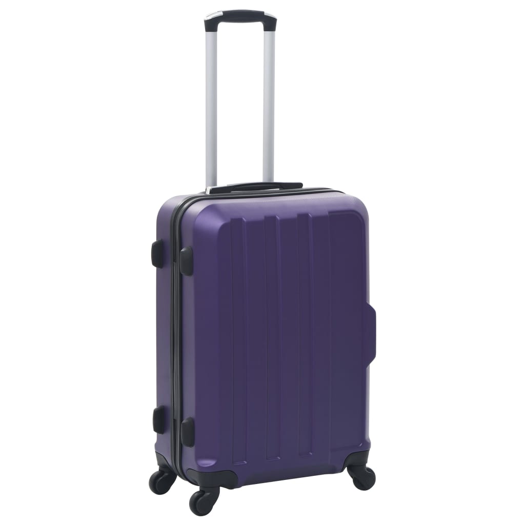 Reisekoffer Set 3-teilig – ABS-Hartschale, Spanngurte, platzsparend & robust