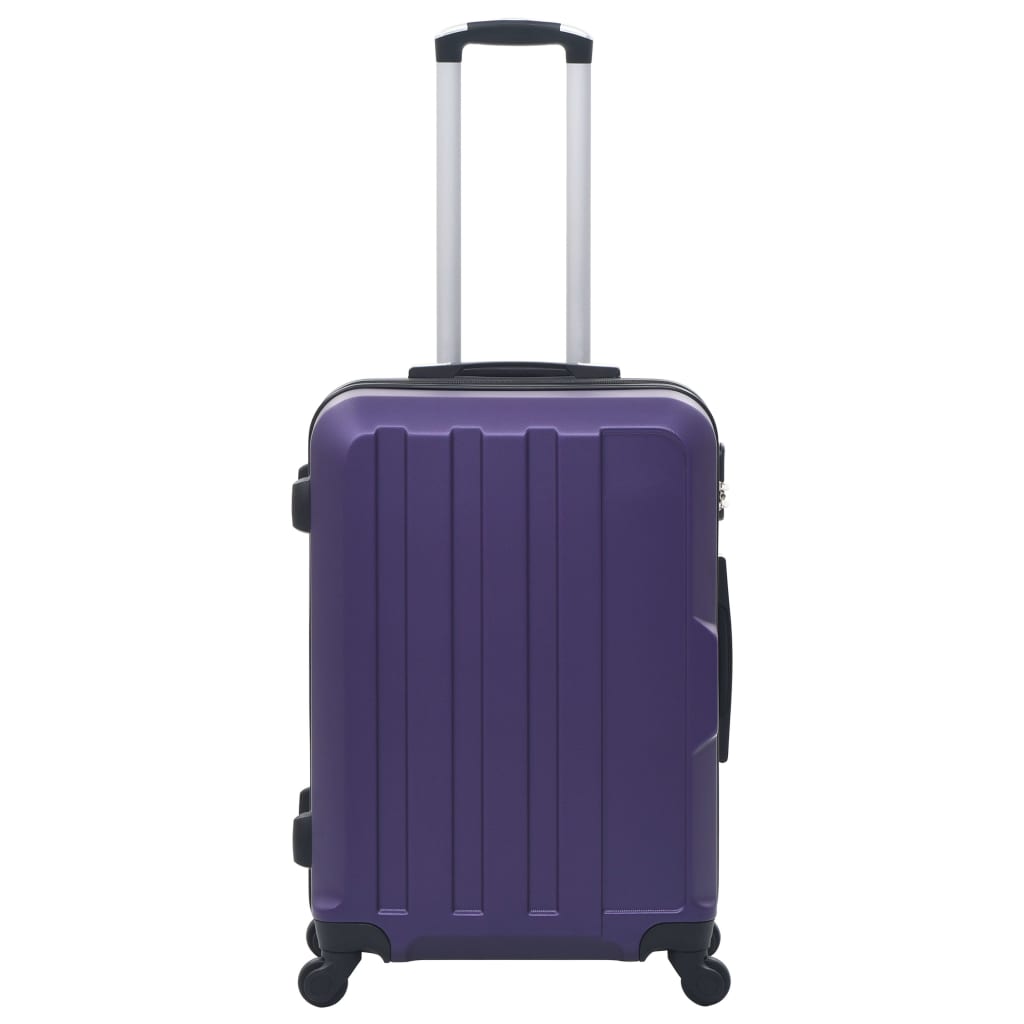 Reisekoffer Set 3-teilig – ABS-Hartschale, Spanngurte, platzsparend & robust