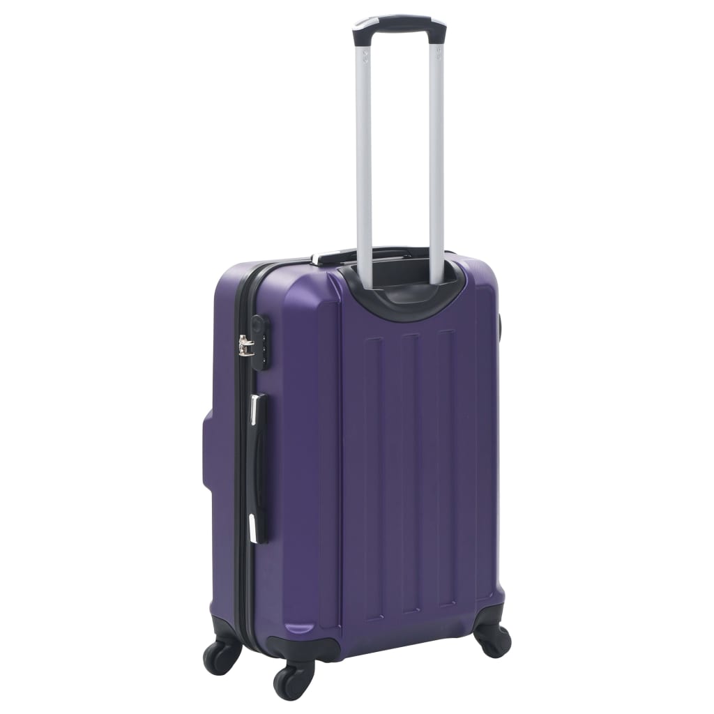 Reisekoffer Set 3-teilig – ABS-Hartschale, Spanngurte, platzsparend & robust