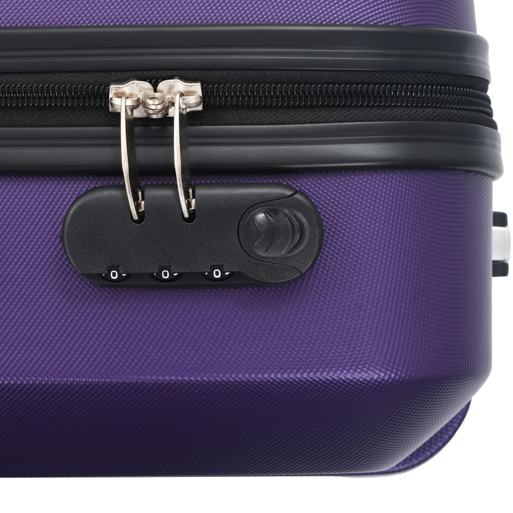 Reisekoffer Set 3-teilig – ABS-Hartschale, Spanngurte, platzsparend & robust