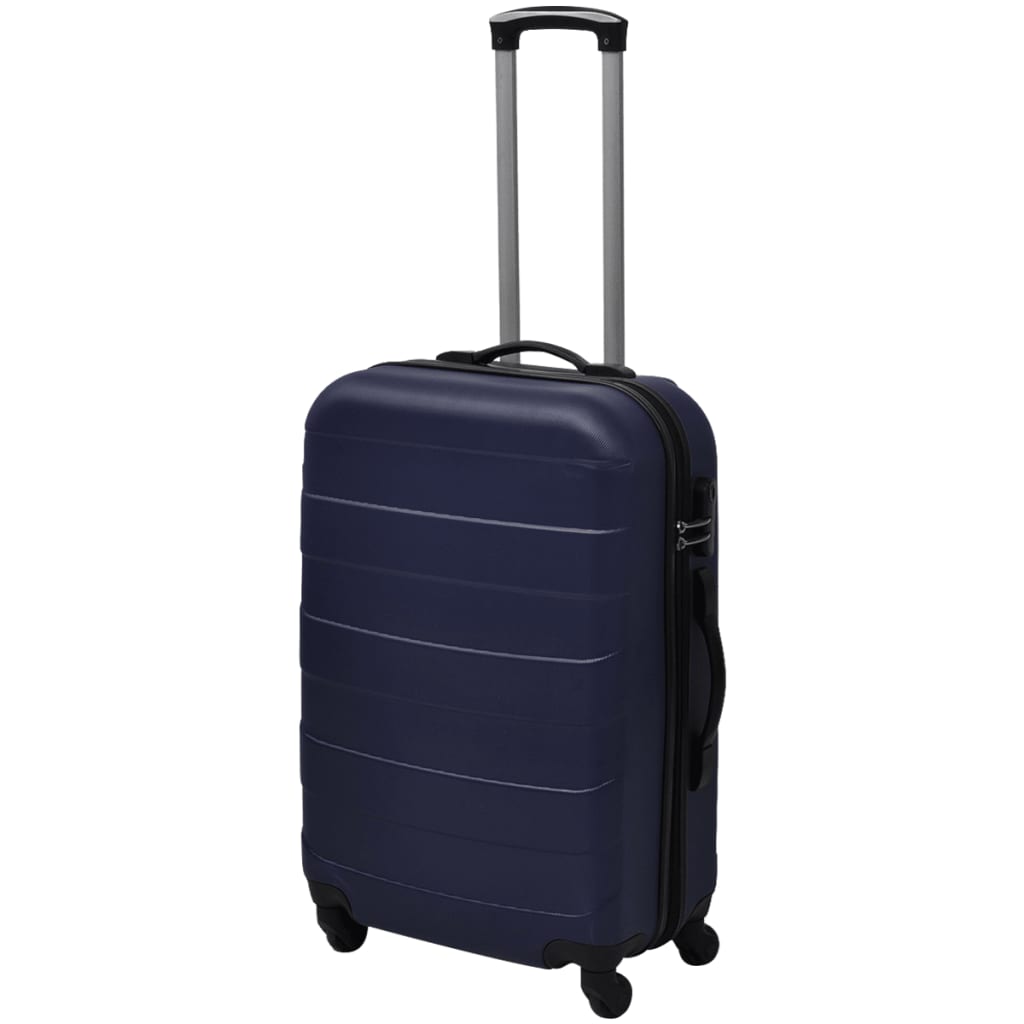 Hartschalen-Trolley-Set 3er – leicht, langlebig, 360°-Rollen, Sicherheitsschloss