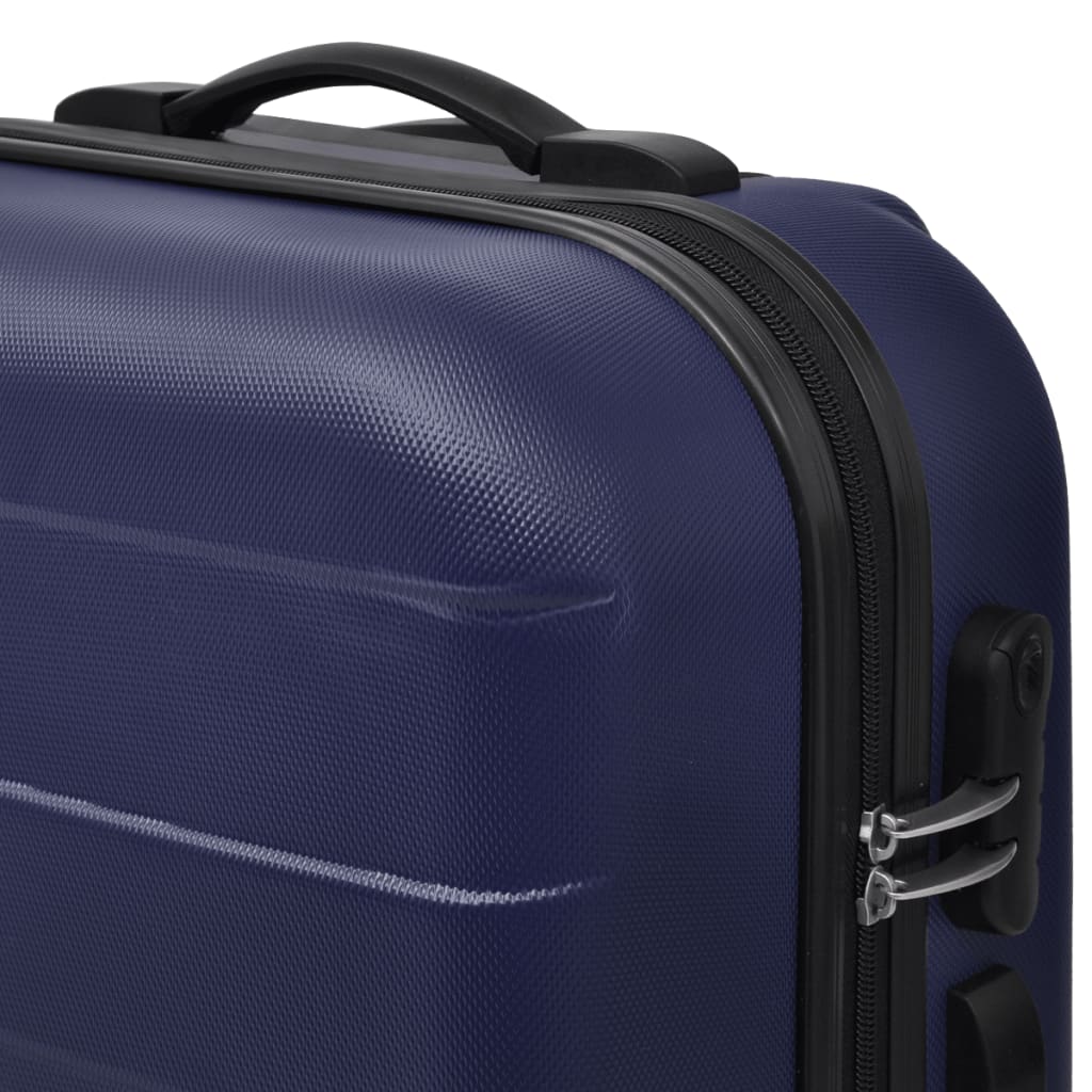 Hartschalen-Trolley-Set 3er – leicht, langlebig, 360°-Rollen, Sicherheitsschloss