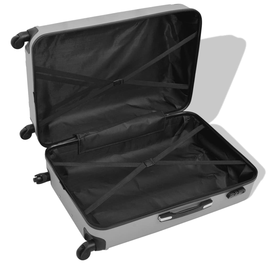 4-teiliges Hartschalen-Trolley-Set inkl. Beautycase – robust, leicht & vielseitig