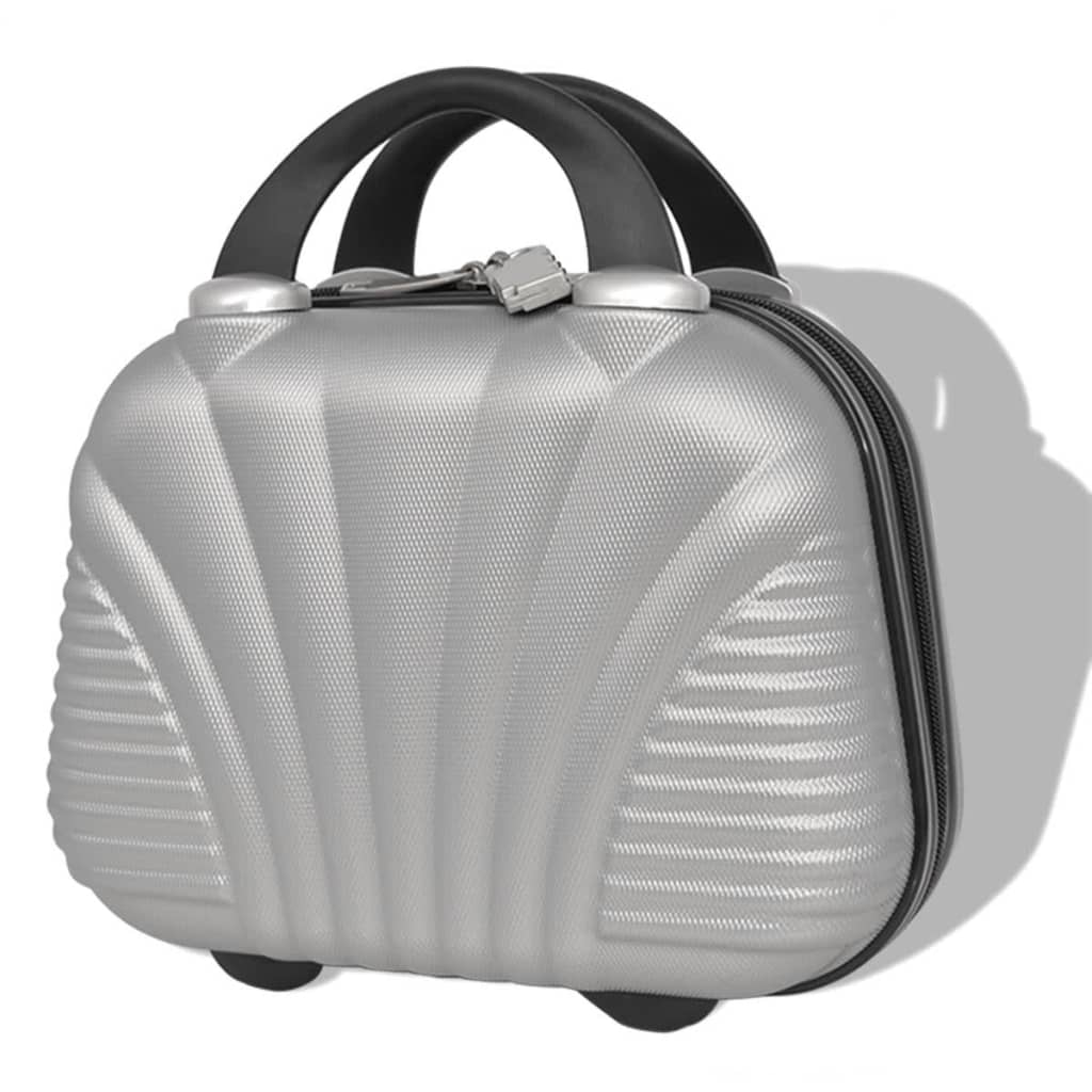 4-teiliges Hartschalen-Trolley-Set inkl. Beautycase – robust, leicht & vielseitig