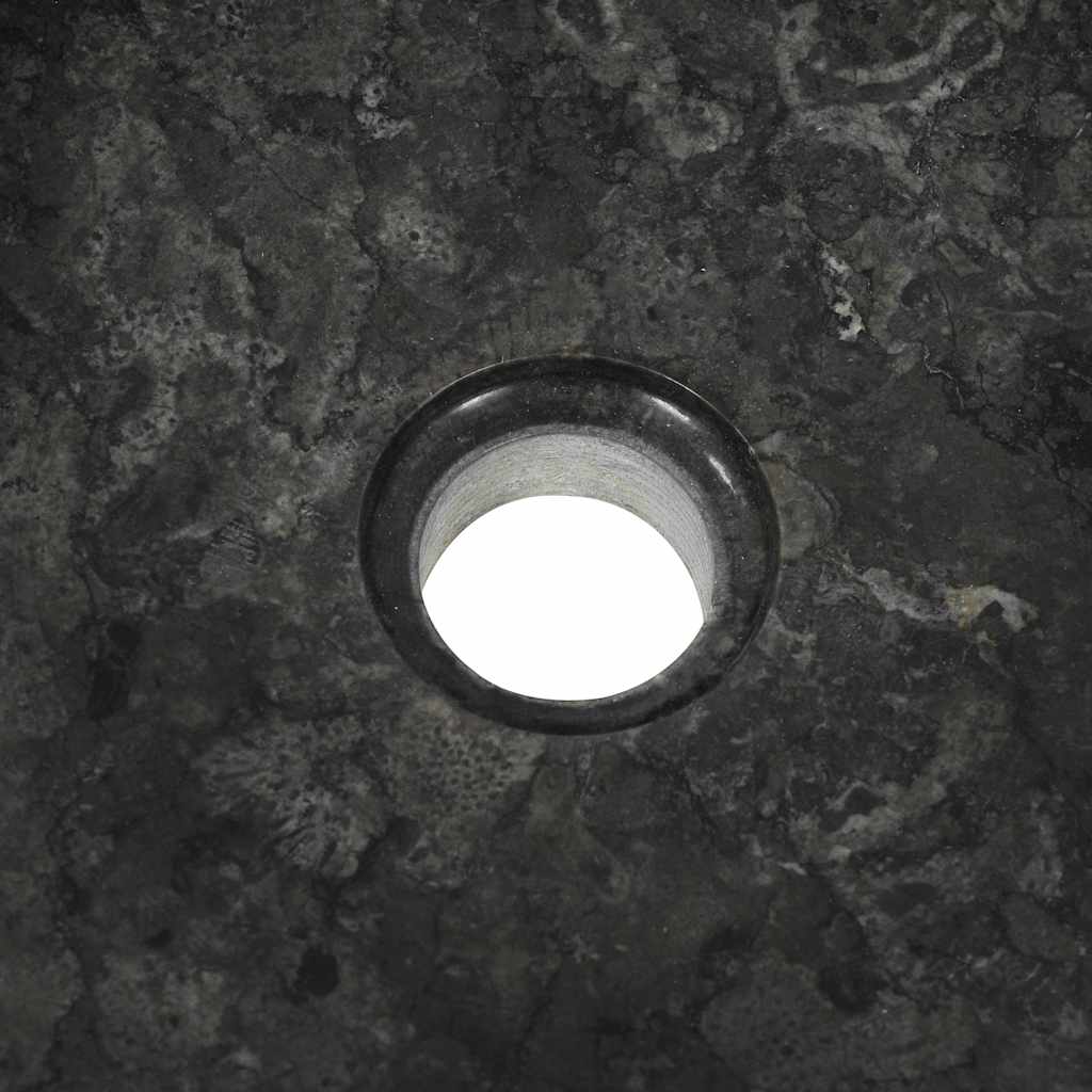 Mamor Waschbecken - Rund - Waschschale - Aufbauwaschbecken - Handwaschbecken