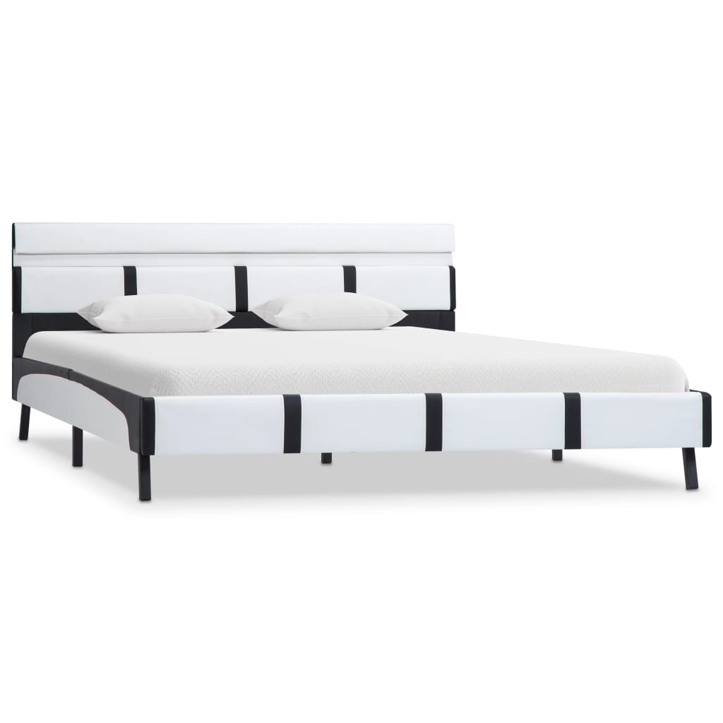 Polsterbett mit LED-Beleuchtung - Bettrahmen - Einzelbett - Bett - 120x200 cm