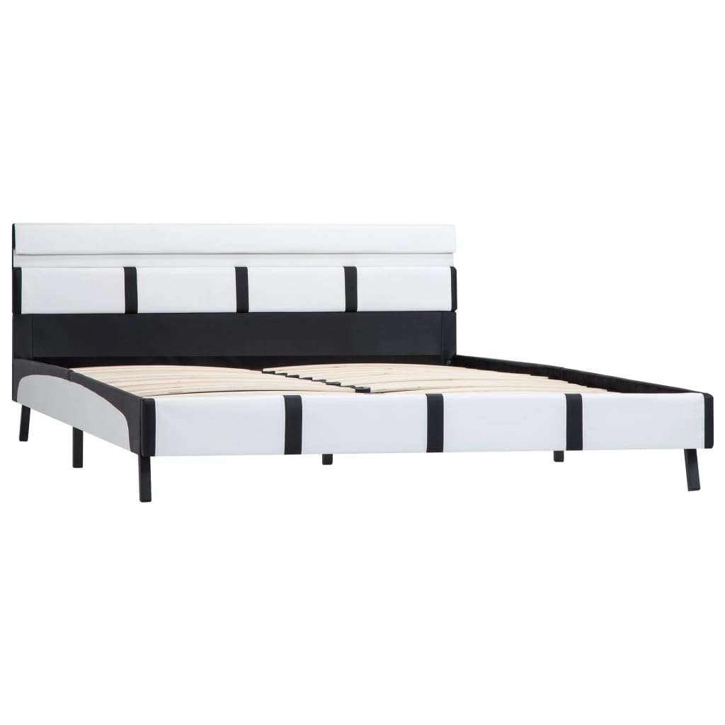 Polsterbett mit LED-Beleuchtung - Bettrahmen - Einzelbett - Bett - 120x200 cm