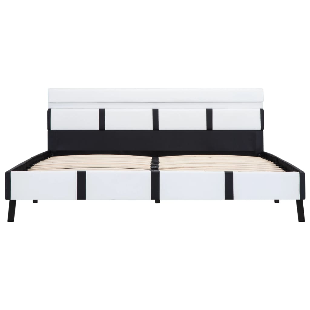 Polsterbett mit LED-Beleuchtung - Bettrahmen - Einzelbett - Bett - 120x200 cm