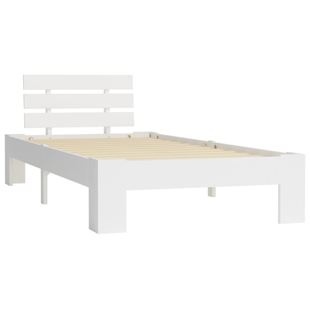 TOP Bettgestell aus massivem Kiefernholz - Gästebett - Bettrahmen - 90x200 cm