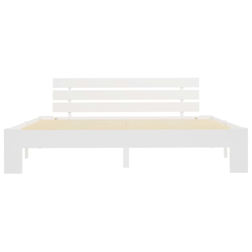 Massivholzbett - Bettrahmen - Doppelbett - Jugendbett - Holzbett - 160x200 cm