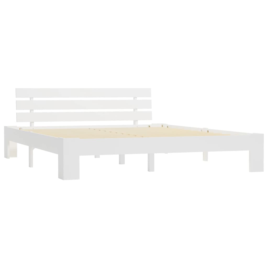Bettgestell 180x200 cm aus Massivholz - Doppelbett - Bettrahmen - versch. Farben