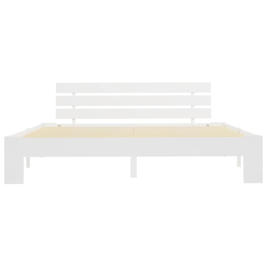Bettgestell 180x200 cm aus Massivholz - Doppelbett - Bettrahmen - versch. Farben