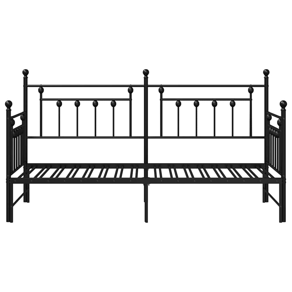 Zeitloses Tagesbett - Bettrahmen - Gästebett - Bettgestell - (2x) 80 x 200 cm