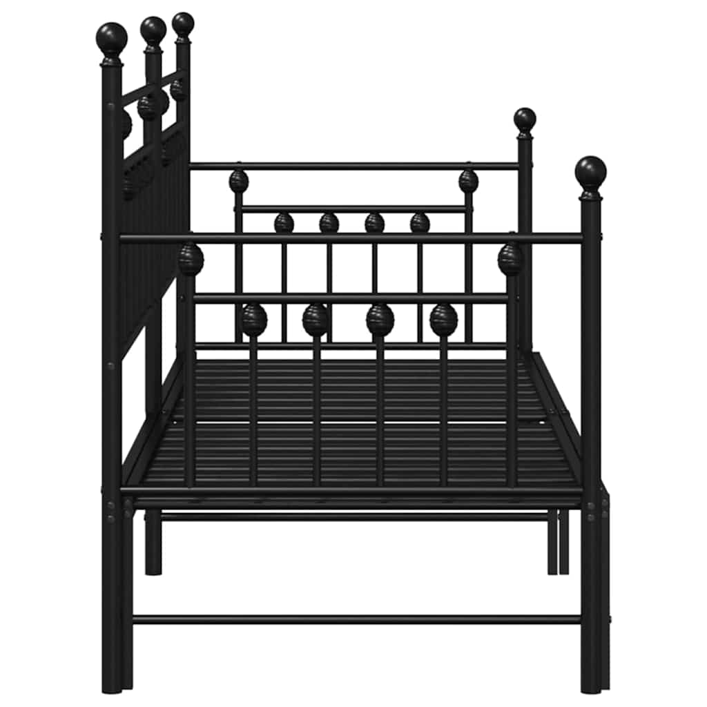 Zeitloses Tagesbett - Bettrahmen - Gästebett - Bettgestell - (2x) 80 x 200 cm
