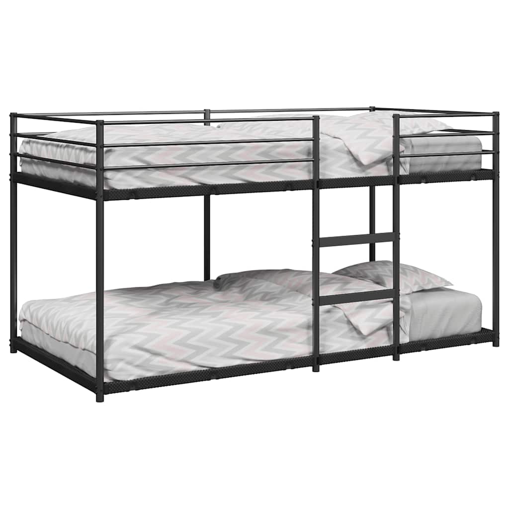 Etagenbett - Kinderbett - Doppelstockbett - Bettgestelll aus Metall - 90 x 200