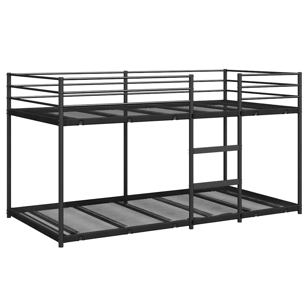 Etagenbett - Kinderbett - Doppelstockbett - Bettgestelll aus Metall - 90 x 200